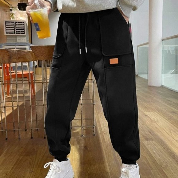 . Other - Black Mens Drawstring Sweatpants